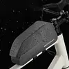 Bicycle Magnetic Lid Top Tube Bag Bicycle Front Frame Bag for Mountain Road Bike