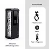 Aluminum Alloy Cycling Light 120 Wide-Angle Powerful Handlebar Flashlight