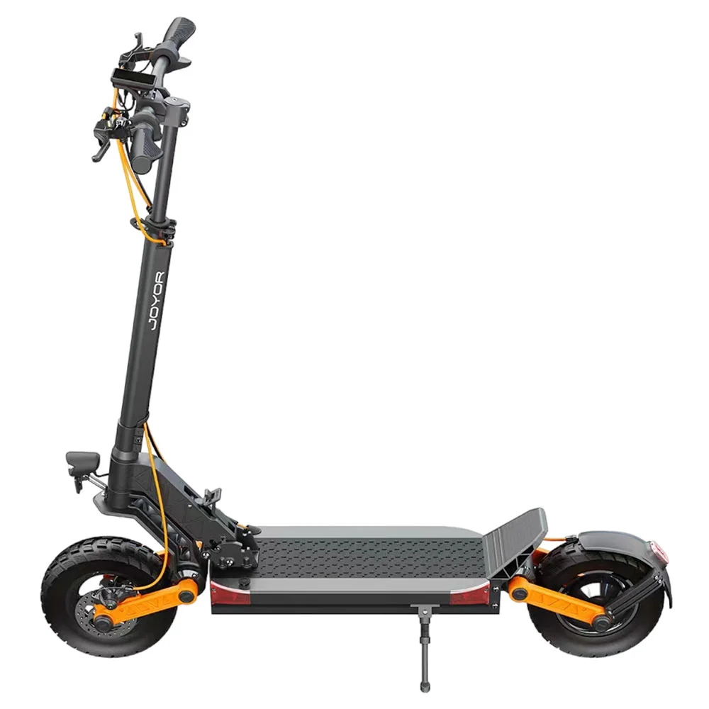 JOYOR S10-S 10 Inch Off-road Tires Electric Scooter 60V 18Ah 2*1000W Dual Motor 65Km/h Max Speed 70-85KM Range 120KG Load Double Disc Brakes