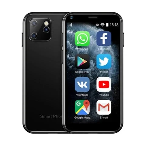 pornhint Pornhint Super Mini SOYES XS11 SmartPhone 1GB RAM 8GB ROM 2.5 Inch MT6580A Quad Core Android 6.0 1000mAh 2.0MP Small Pocket Mobile phone