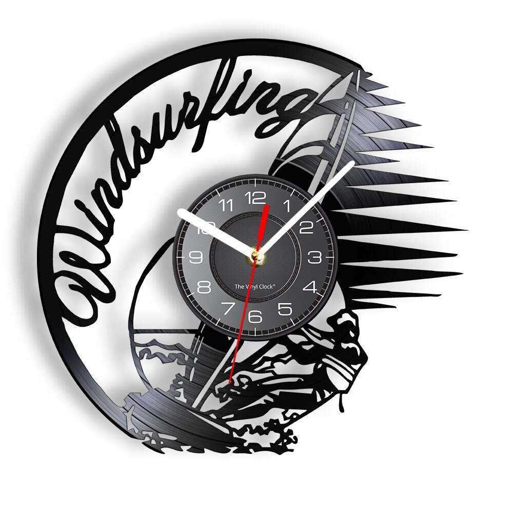 

Windsurfing LP S - Vinyl Record Wall Clock - Without LED, 501 Original
