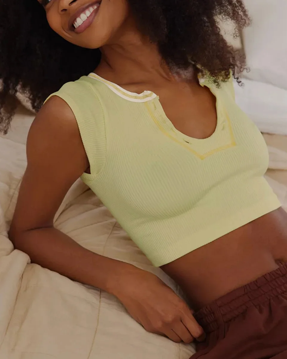 Girl Summer Slim Ultra Short Sexy Babes Top Knitted Thread Spring Autumn Bottom T-Shirt