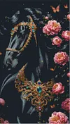Luxury AB Velvet Diamond Painting Kit - Horse