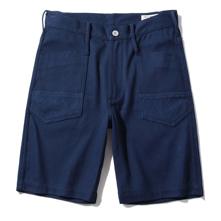 Retro Casual Patchwork Shorts