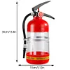 1.5L Beer Barrels Acrylic Fire Extinguisher Shape Liquor Dispenser Bar Accessory