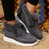Gioiacombo&trade; Scarpe calde da donna invernali stivali da neve in peluche casual