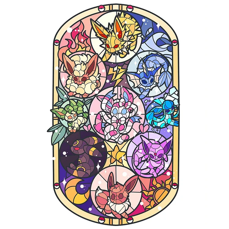 Pok mon - Full Round - Diamond Painting(40*50cm)