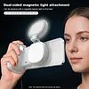 Magnetic Handheld Phone Selfie Stick BT Portable Photography Selfie Phone Grip Phone Holder Shooting Aid Compatible for iPhone for Magsafe & Android