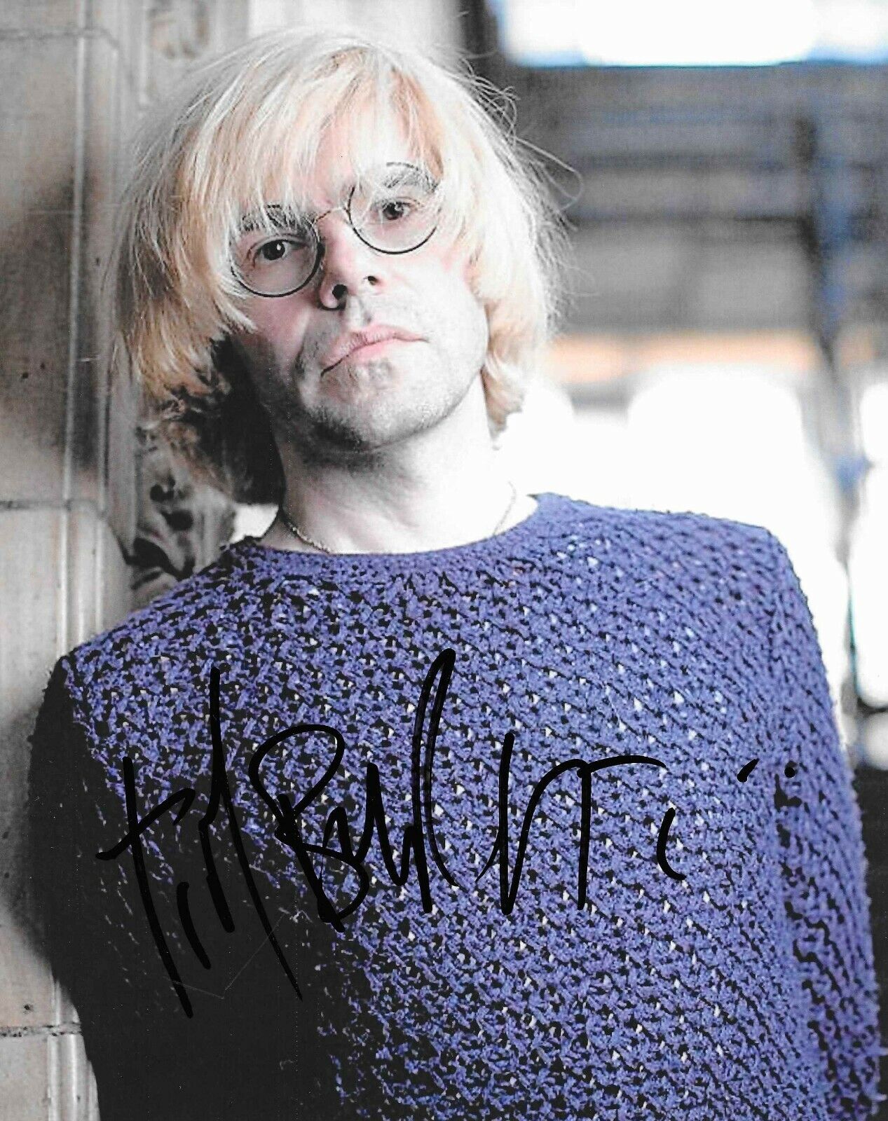 Tim Burgess autograph - signed Photo Poster painting