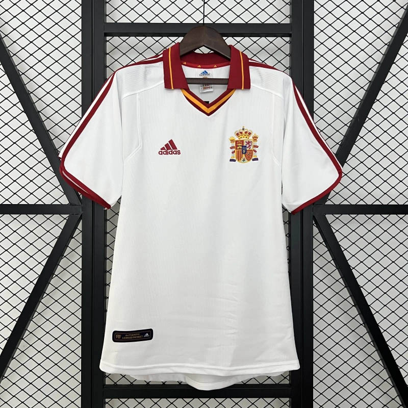 2000 Retro Spain Away Football Shirt 1:1 Thai Quality- Maxi Kit