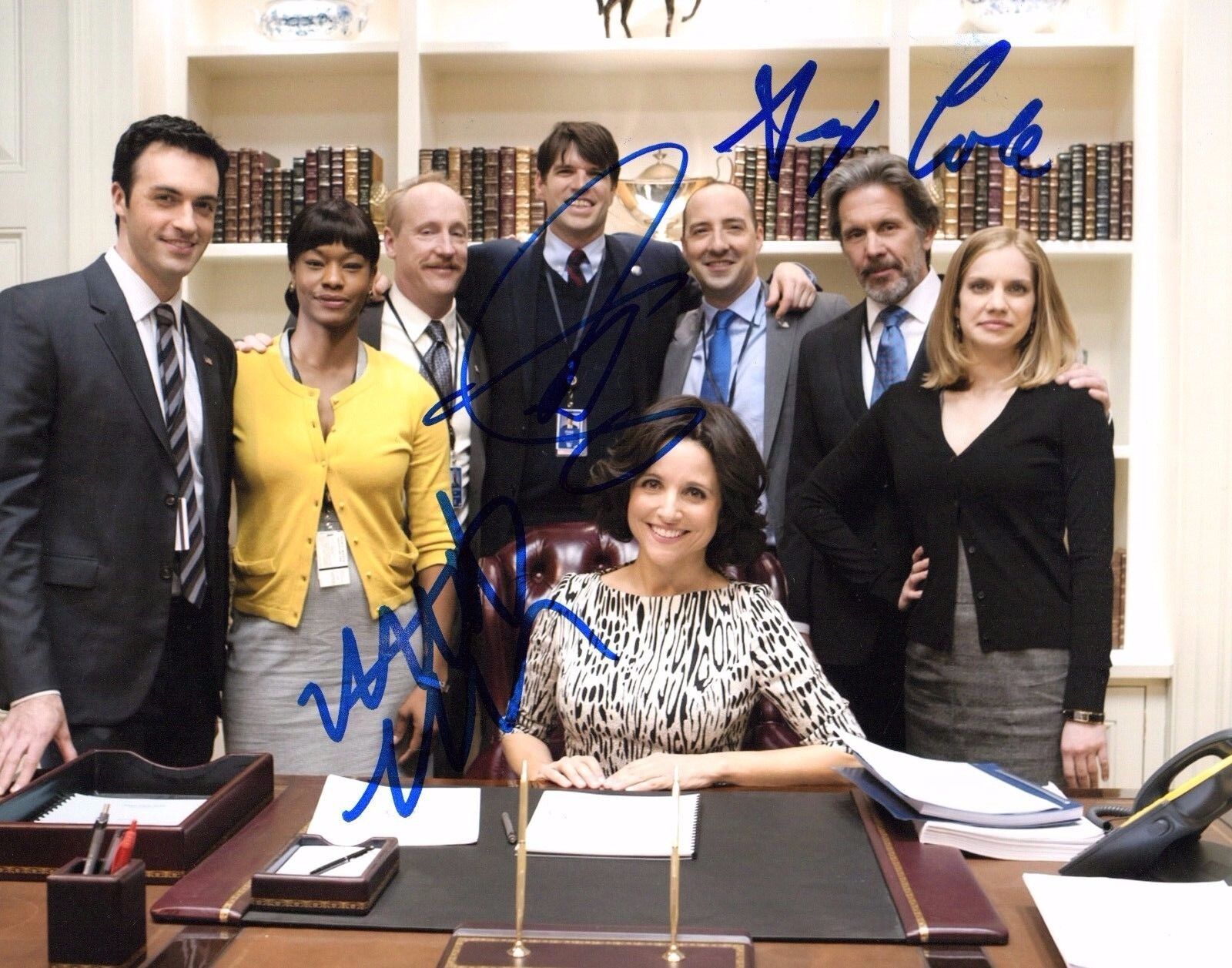 GFA Gary Cole, Matt Walsh & Timothy Simons * VEEP * Signed 8x10 Photo Poster painting AD2 COA