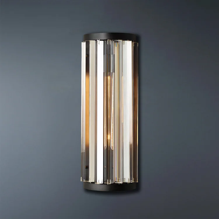 Crystal Wall Lights, Lula Black Wall Sconce, Wall Lights for Living Room Vjlight