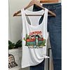Gioiacombo™ Canotta senza maniche da donna con stampa alla moda