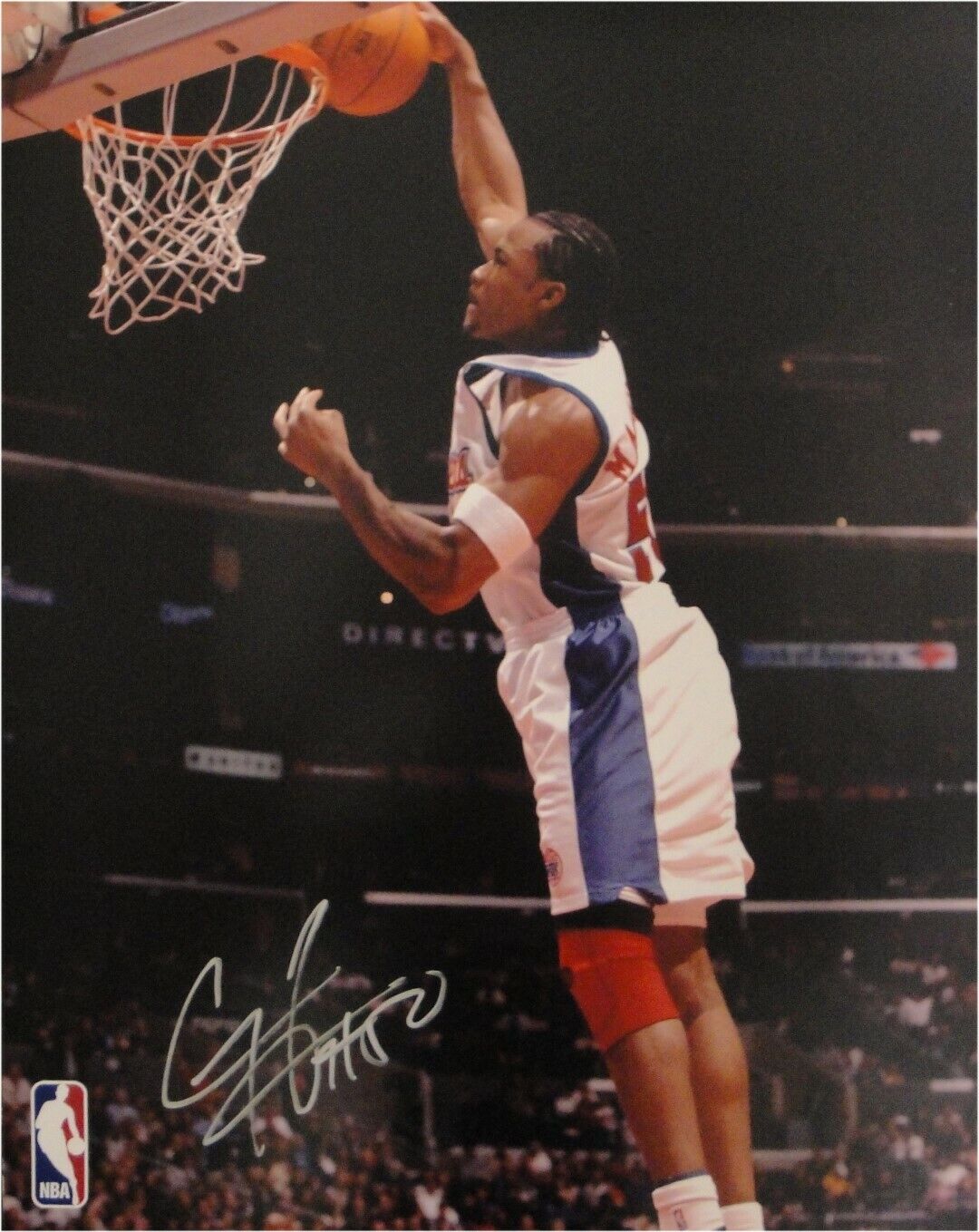 Corey Maggette Signed Autographed 16x20 Photo Poster painting Los Angeles Clippers Dunking