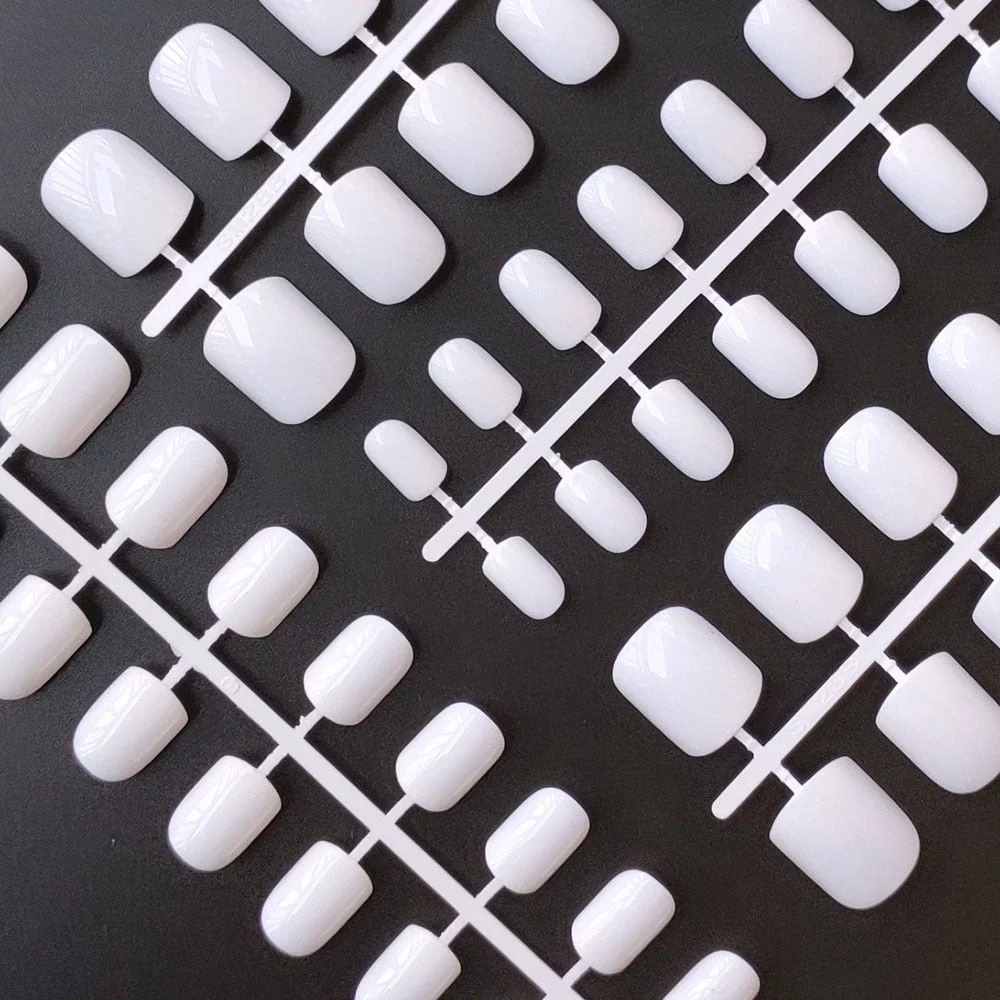 10 Sets Of Same Colors Square False Nail Tips 24 pcs Per Set 10 Sizes Press On Fake Nails DIY Manicure-Nail Inspo