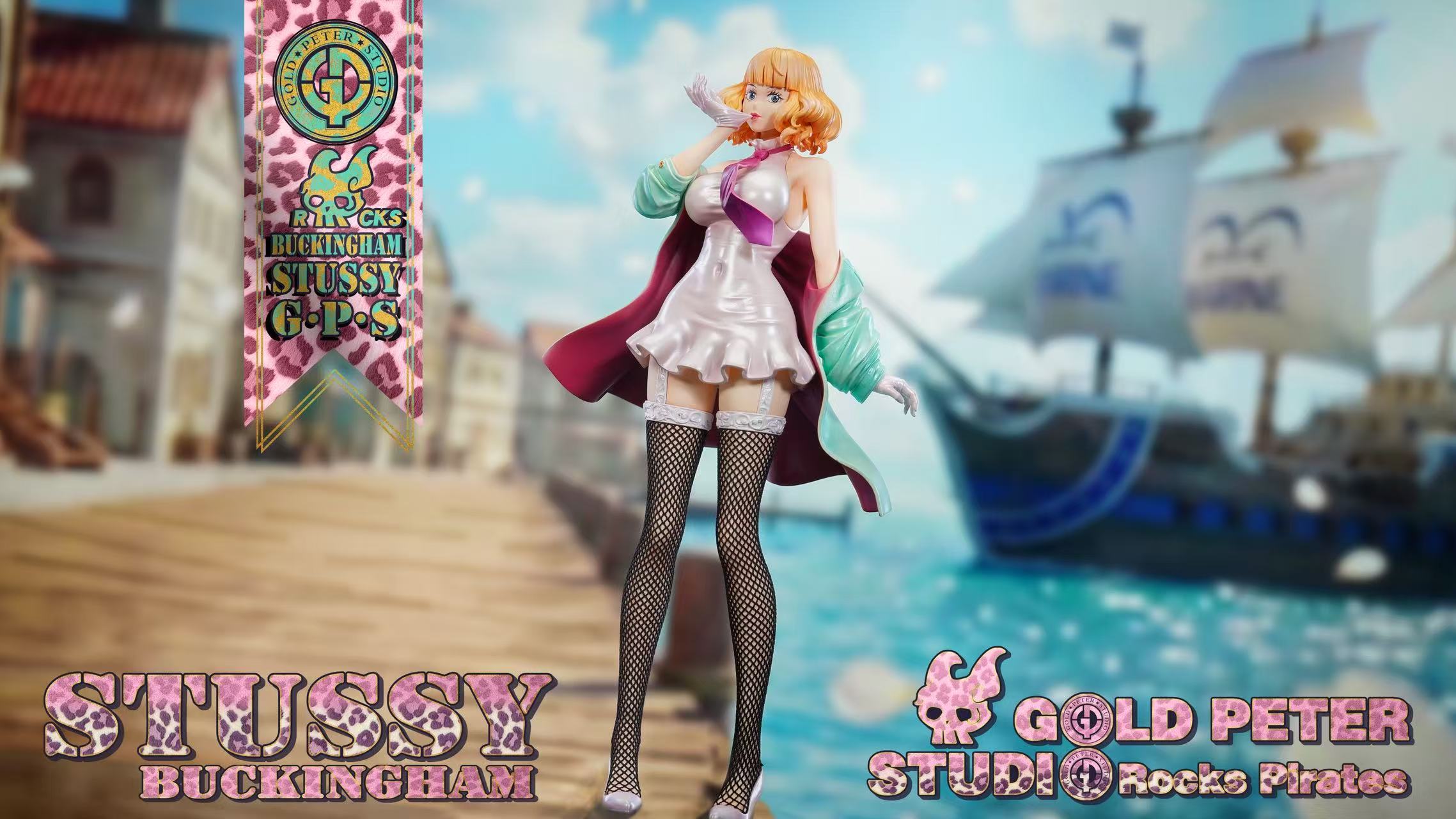 GOLD PETER Studio - ​​록스 파이리츠 버킹엄 스투시 원피스 1/6 스케일 스테츄(GK)