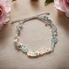Crystal Bracelet DIY Material Pack Natural Stone Bracelet for Crystal Lovers