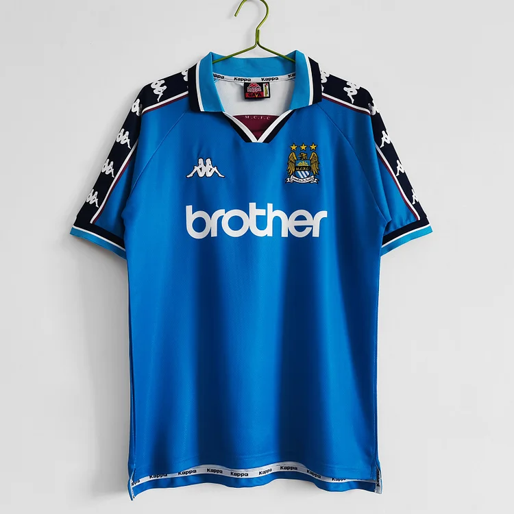 Manchester City 1997-98 Home Vintage Jersey