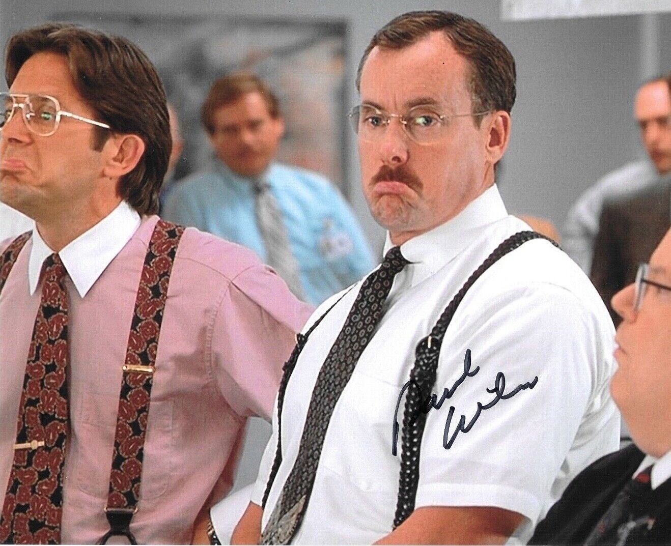 * PAUL WILLSON * signed 8x10 Photo Poster painting * OFFICE SPACE * BOB PORTER * COA * 2