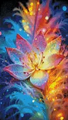 Luxury AB Velvet Diamond Painting Kit - Flowers