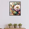 Diamond Painting -DIY Full Square Drill Cactus Flower(40*50CM)