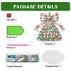 (US Local)Christmas Tree Print DIY Diamond Painting Tabletop Ornaments Decorations