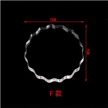 Transparency Acrylic Block for DIY Transparent Seal Stamp Block for DIY Scrapbooking Clear Photo Album Decorative Tool