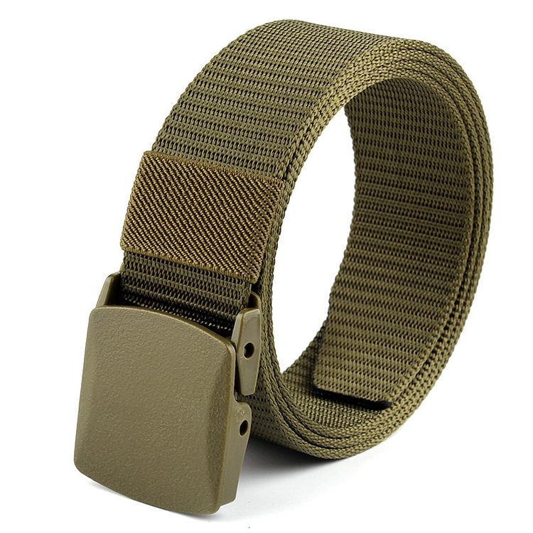 Mens outdoor nylon tactical belt