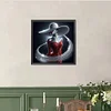 (40*40cm)Lady - Full Round Drill Diamond Painting