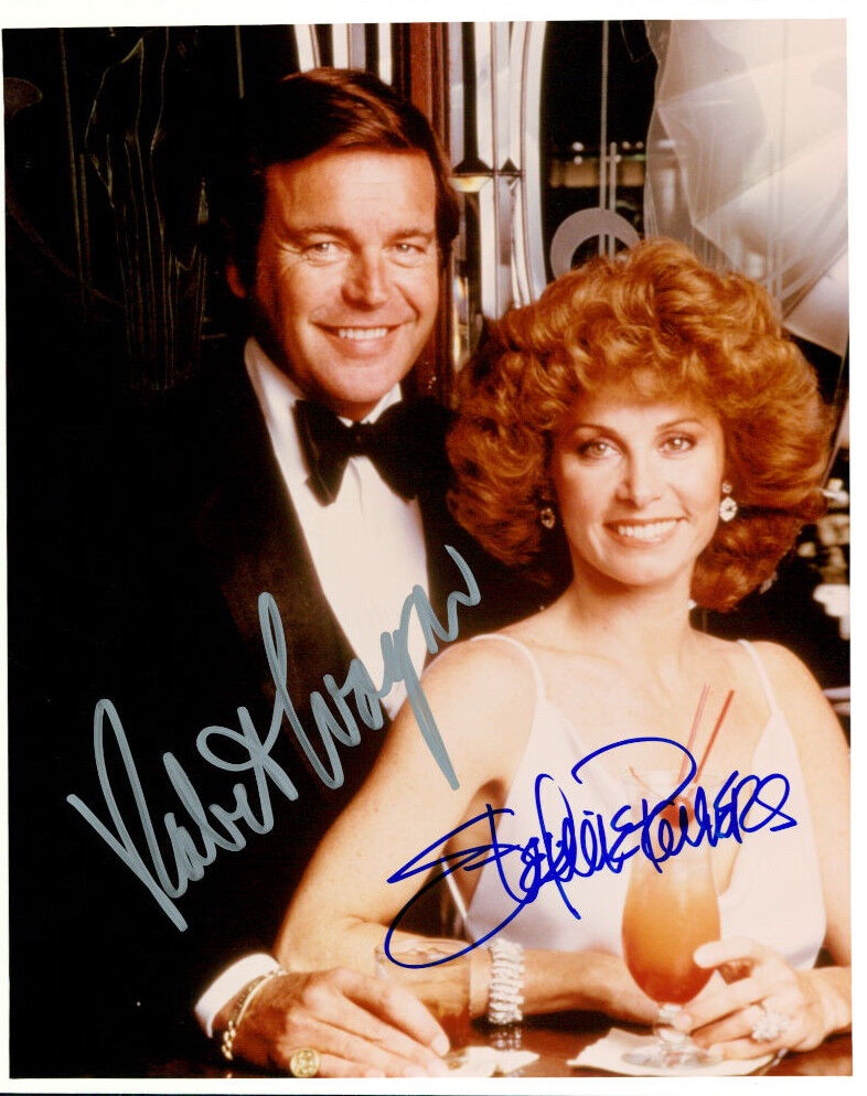 Hart To Hart (Robert Wagner & Stephaine Powers) signed authentic 8x10 Photo Poster painting COA