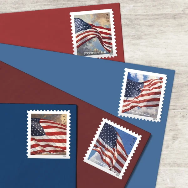 [ Rolls ] 2024 U.S. Flag Forever Stamp