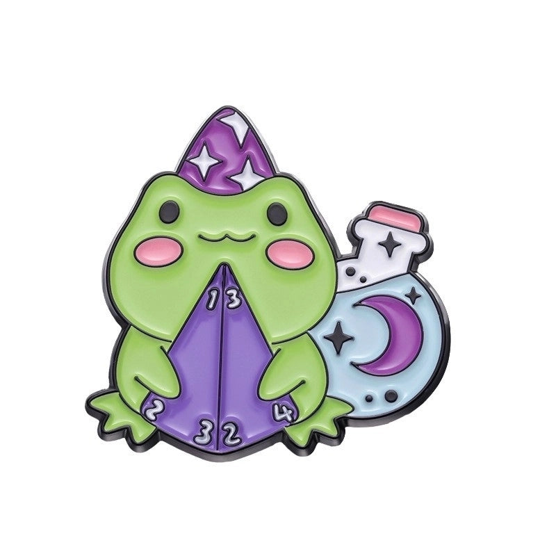 Cartoon Style Cute Pin Frog Alloy Plating Unisex Brooches