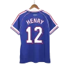 Vintage Soccer Jersey HENRY #12 France Home 1998