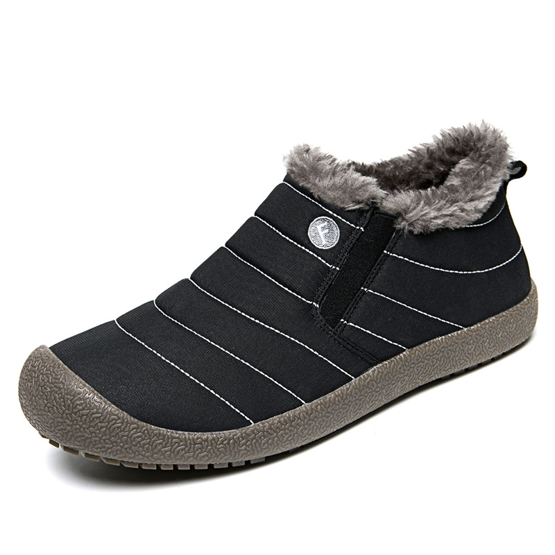 Arkget Shoes | Men's Warm Plush Waterproof Snow Boots Non-Slip Comfortable Winter Shoes