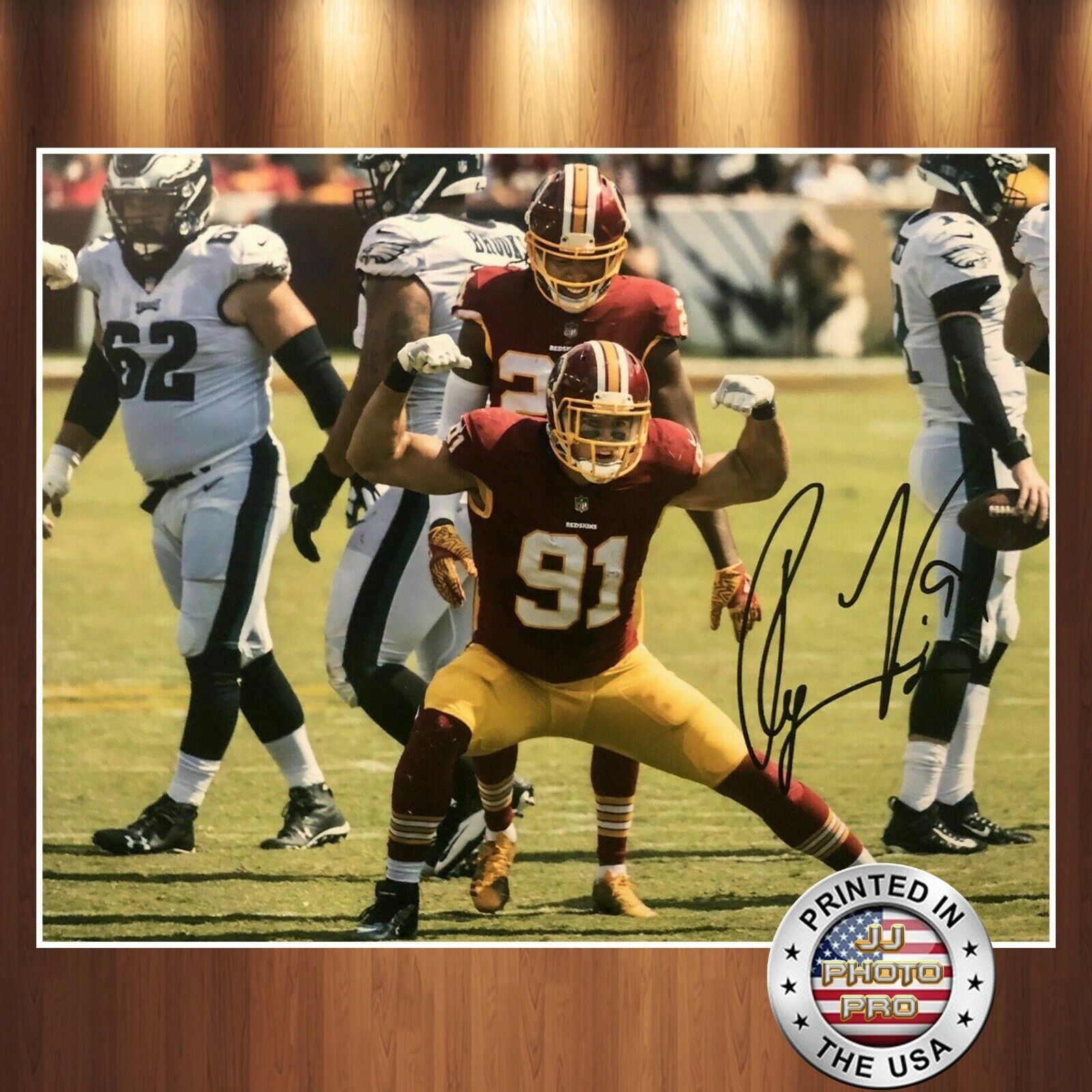 Ryan Kerrigan Autographed Signed 8x10 Photo Poster painting (Redskins) REPRINT