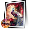 (US Only)Diamond Painting - Full Round Drill - Peacock (Canvas|30*40cm)