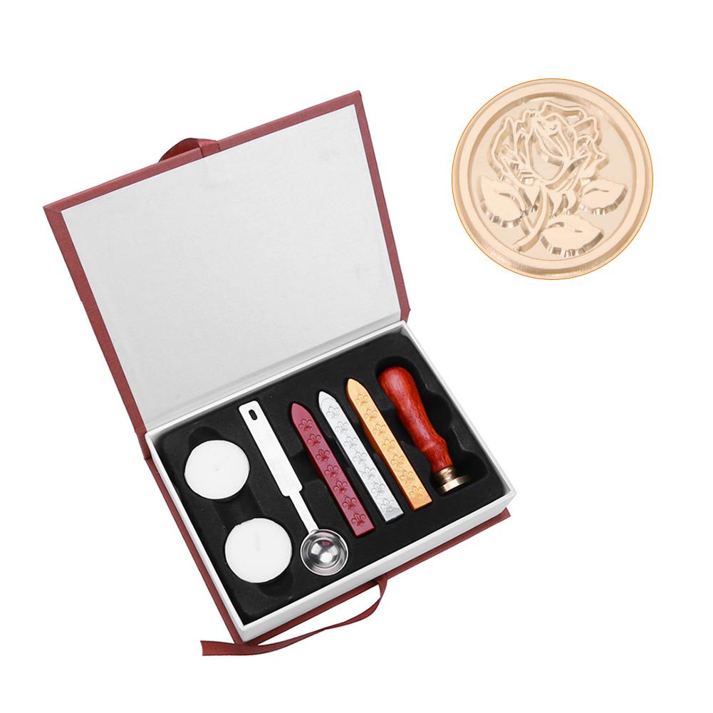 

Rose Retro Box Kit with Sealing Wax, 501 Original