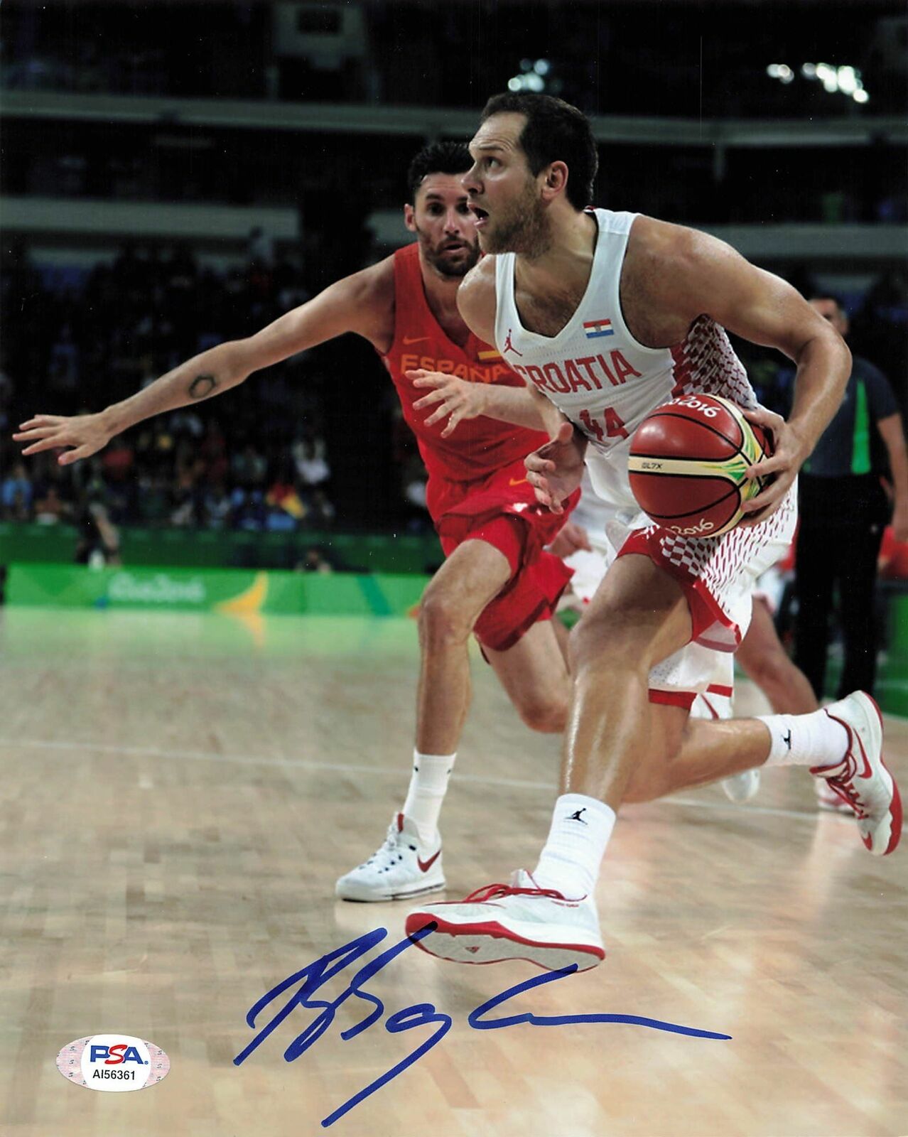 Bojan Bogdanovic signed 8x10 Photo Poster painting PSA/DNA Croatia Autographed Nets