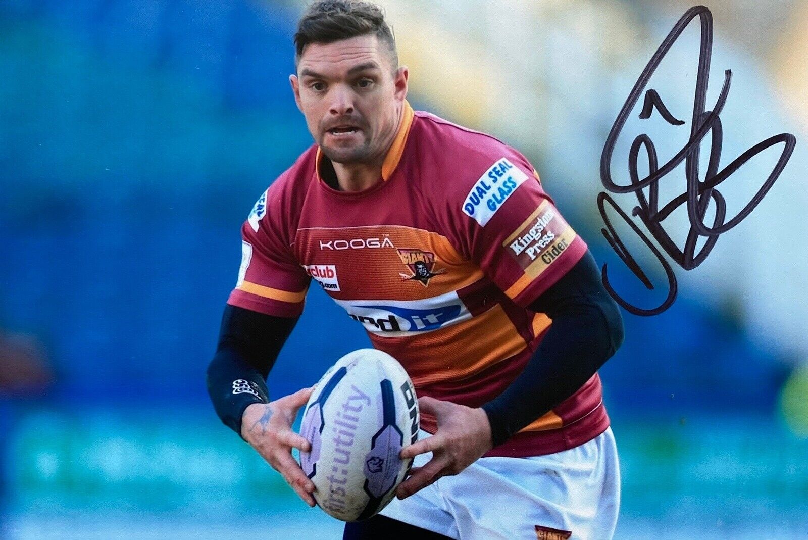 Danny Brough Genuine Hand Signed 6X4 Photo Poster painting - Huddersfield Giants 2