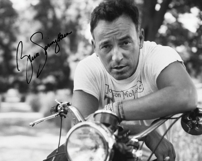 Bruce Springsteen Autograph Signed Photo Poster painting Print