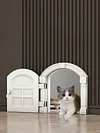 Pet Door, Cat Door, Side Opening with Handle, Lockable, Easy Installation, Suitable for Cats Up to 9 kg/20 lbs