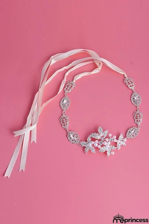 Flower Pearl Hair Headband