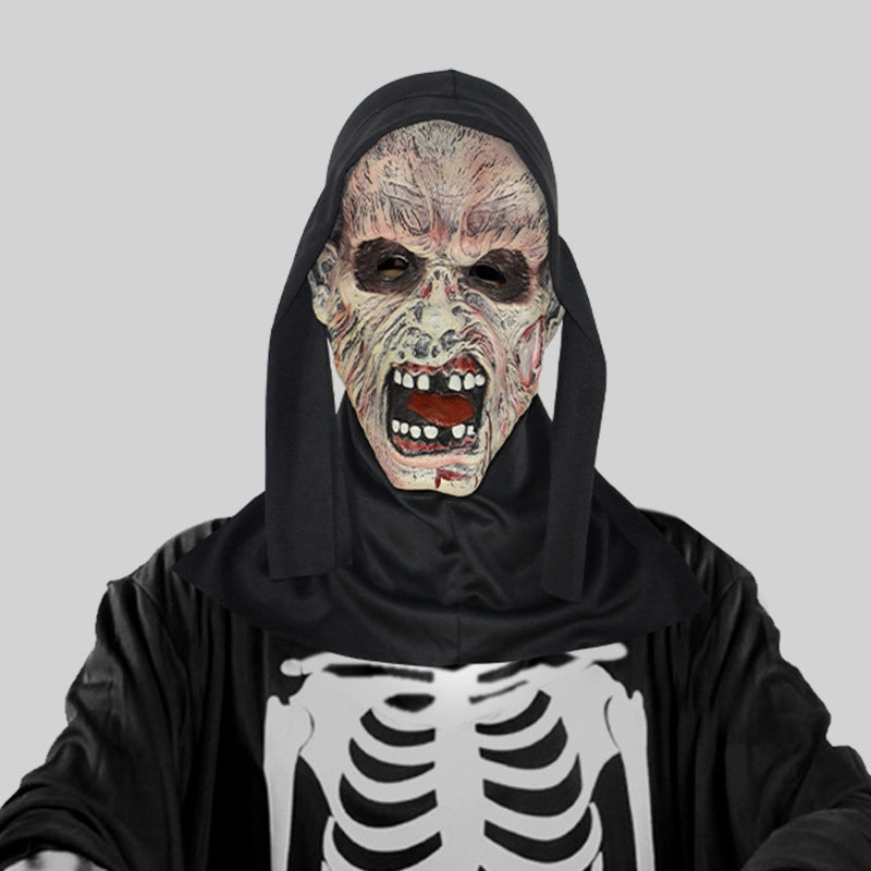 Vintage Style Exaggerated Funny Skull Pvc Halloween Unisex