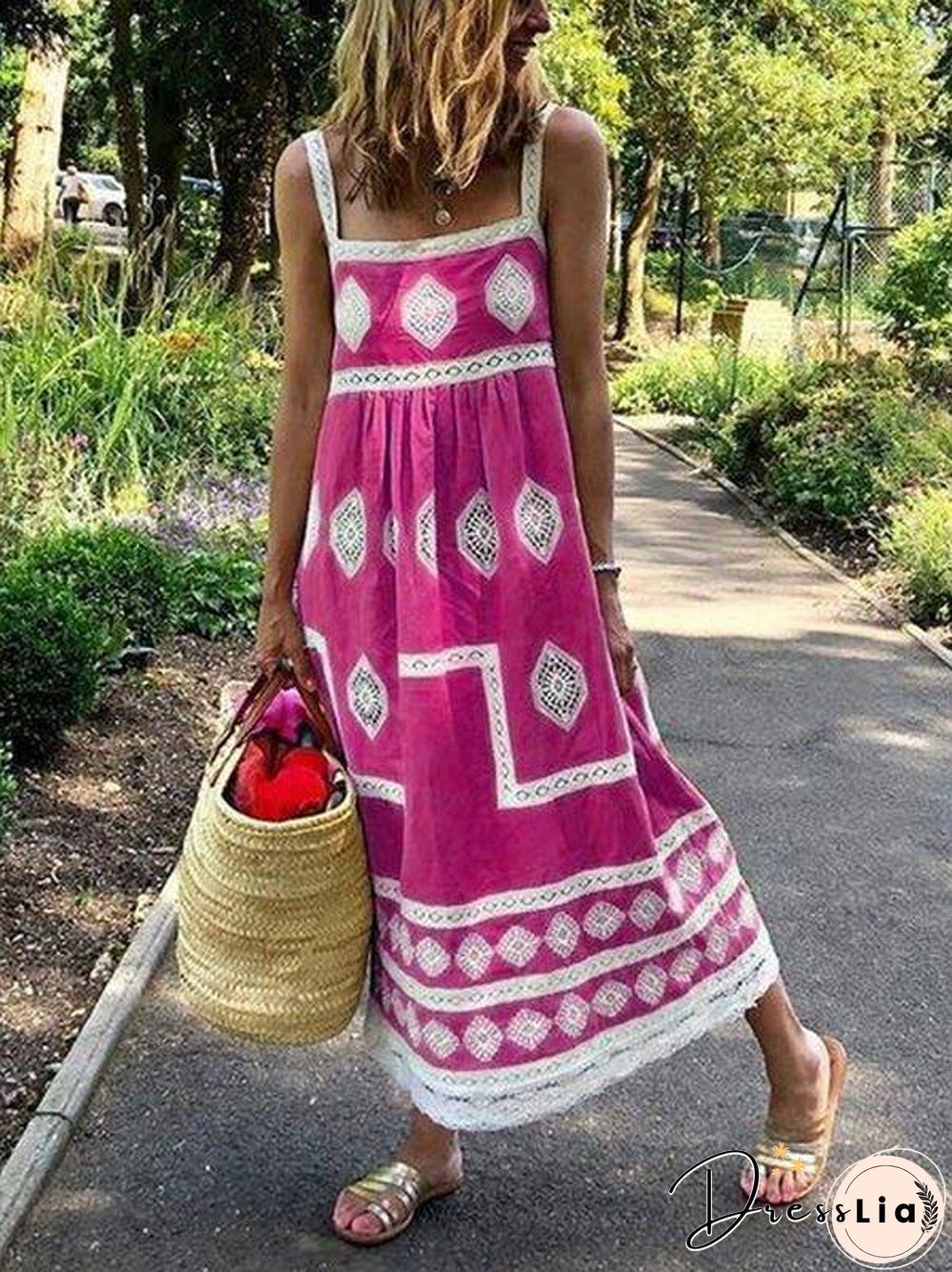 Bohemian Loose Casual Large Size Dress