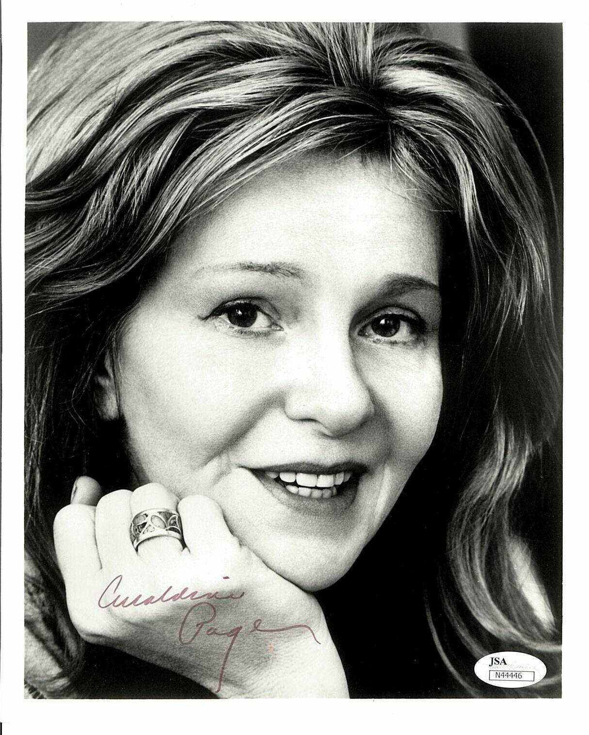 GERALDINE PAGE ACTRESS 8X10 OSCAR WINNER (DECEASED) SIGNED 8X10 JSA #N44446