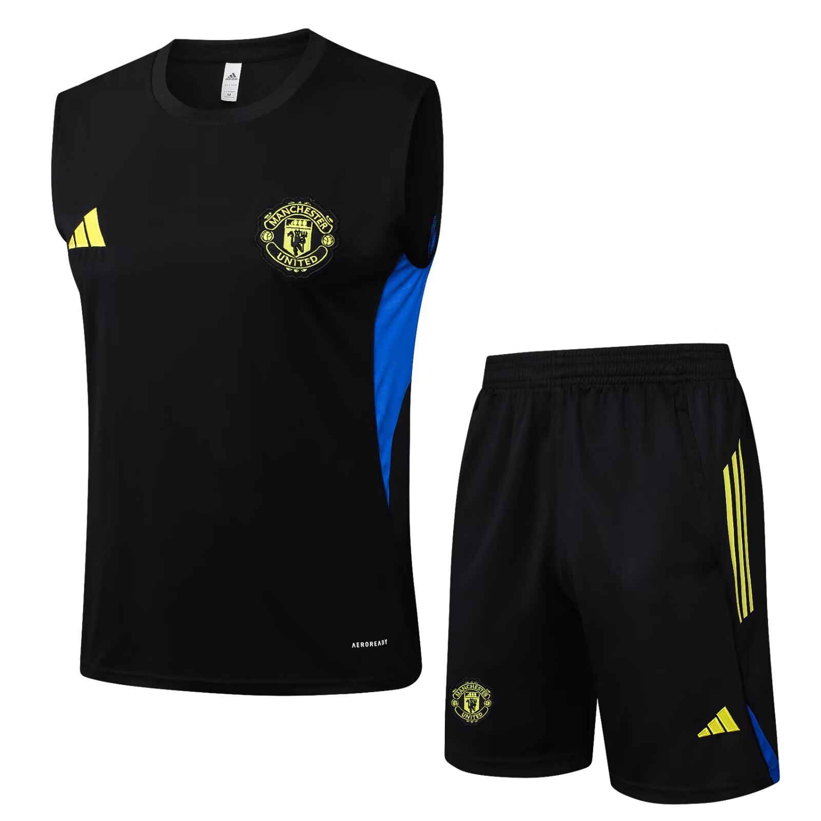 25/26 Manchester United Training Wear Black Kit Soccer Jersey