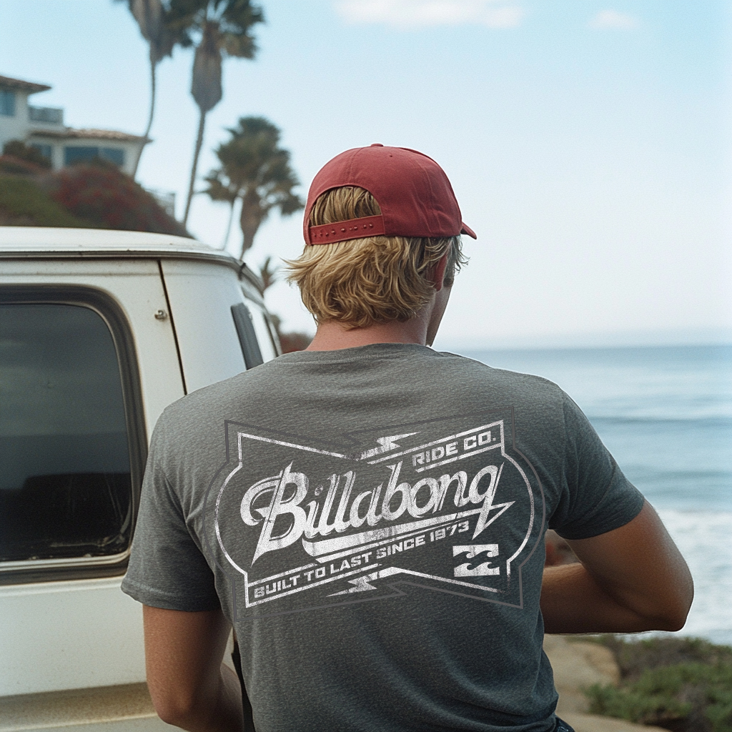 Unisex Beach Vacation Surf Casual Oversized Vintage T-Shirt