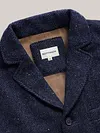 Men's Retro Lapel Gilet Suit Tweed Waistcoat Herringbone Vest
