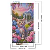 (40*70cm)Cat in Garden - Full Round Drill Diamond Painting