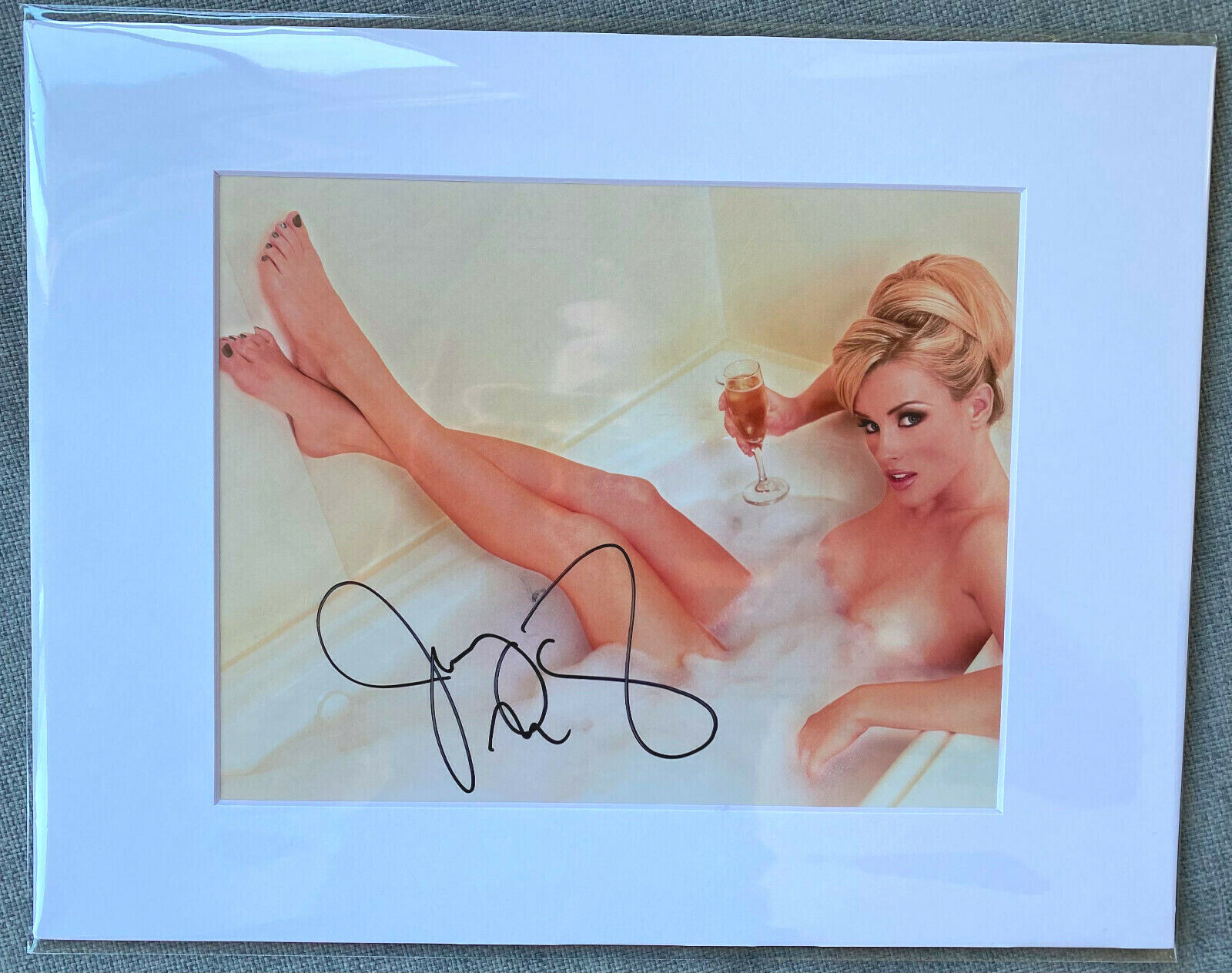 Jenny McCarthy Signed Autograph Photo Poster painting Display - Authentic, Playboy, Playmate